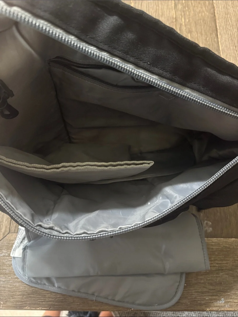 Diaper Dude Black Messenger Diaper Bag | Multi-Pocket Crossbody Baby Bag